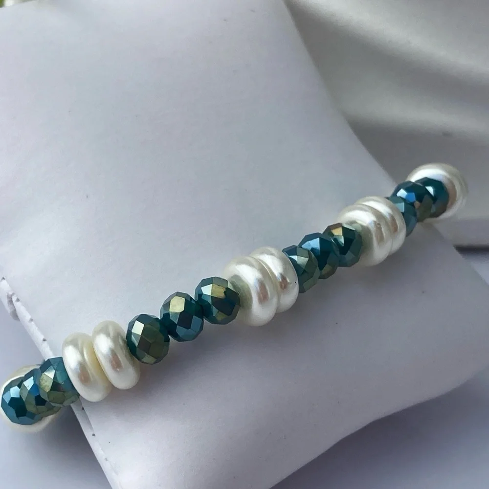 TealLovers Bracelet with Sterling Silver …